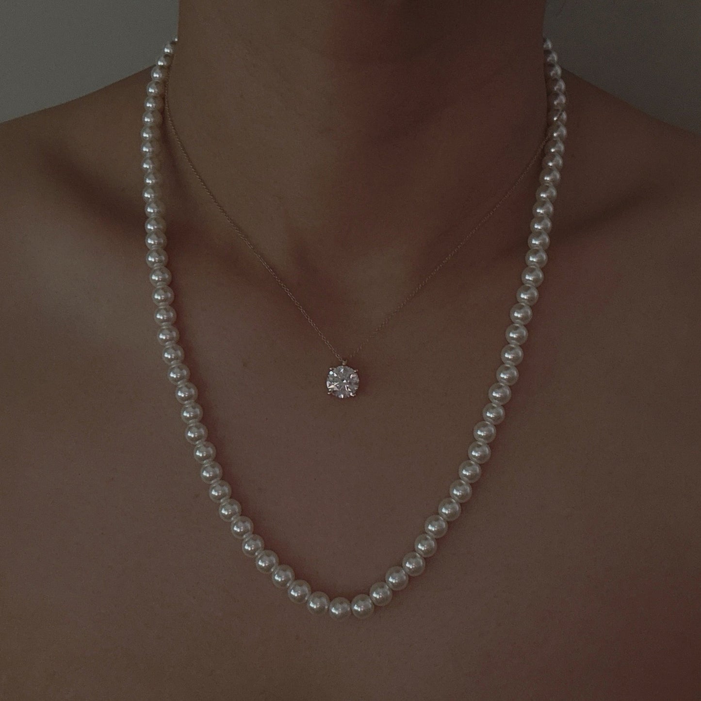 Perfect For Layering 20 Inch Pearl Necklace
