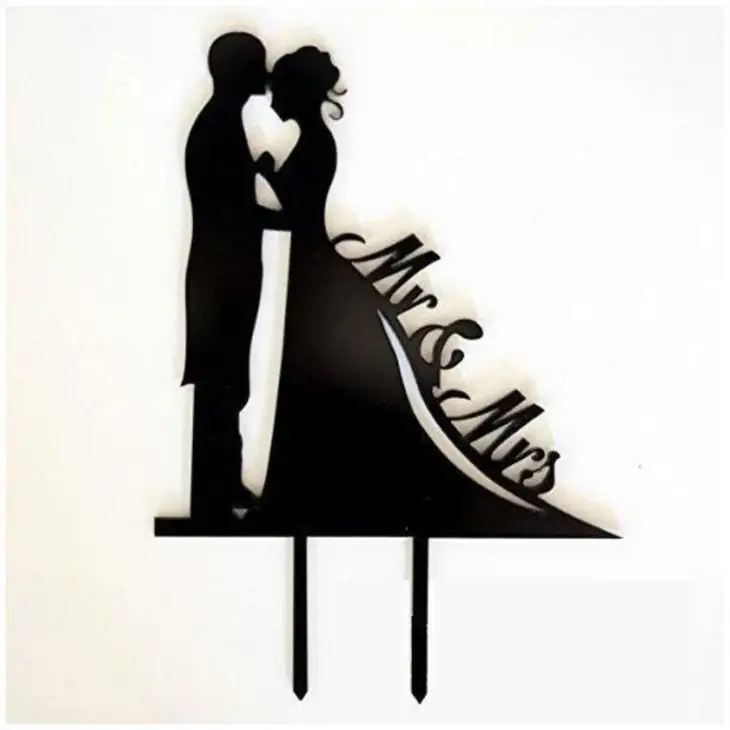 Cake Topper - Bride Mr & Mr