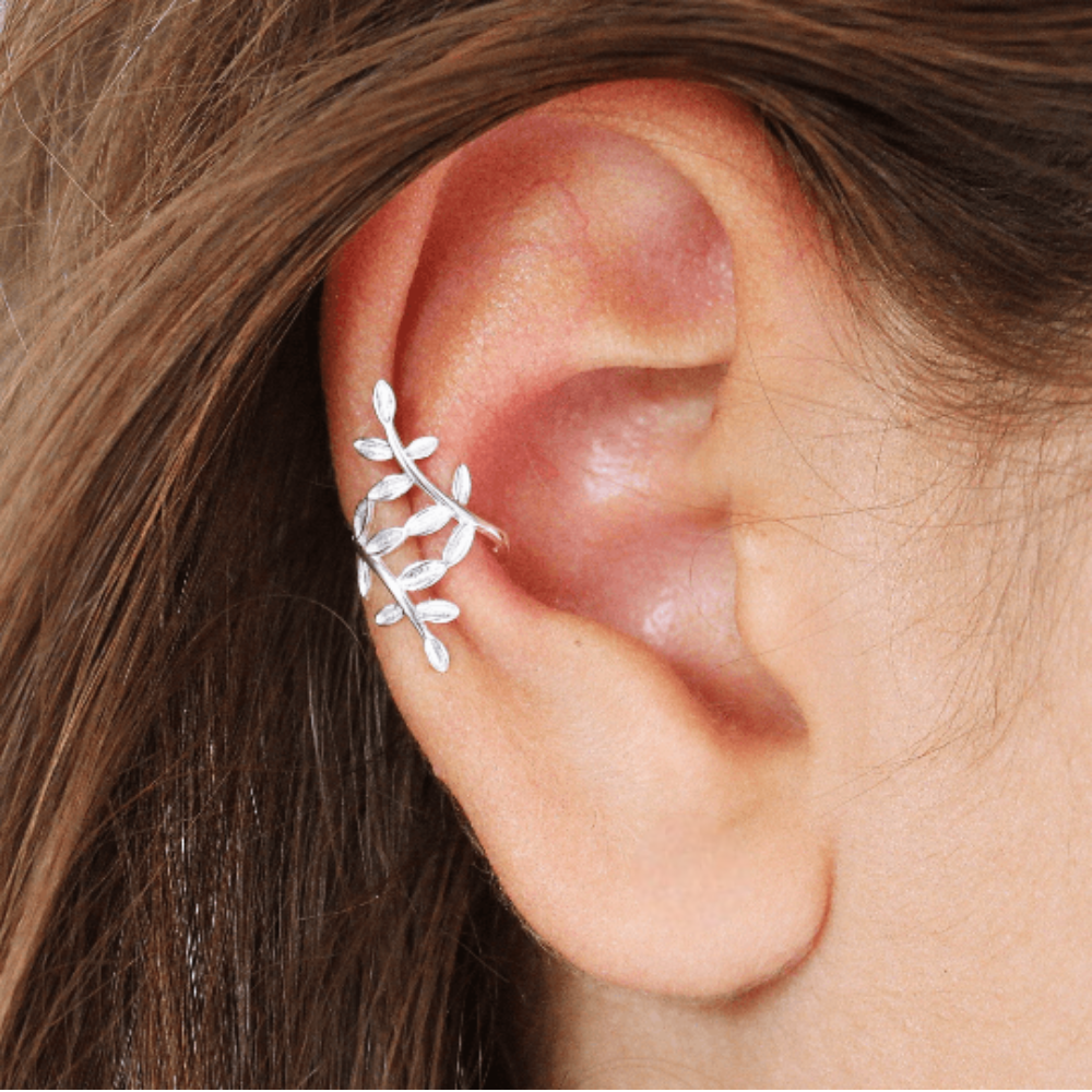 LEAF WRAP EARRINGS (PAIR)