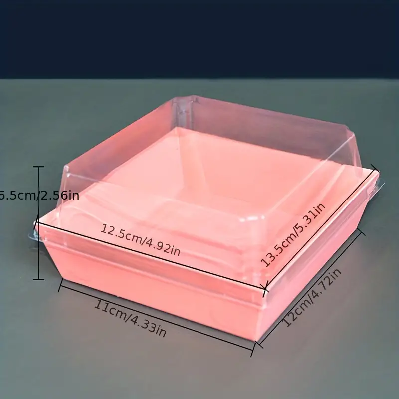 Charcuterie Boxes w/Clear Secure Lids 12ct / 24ct