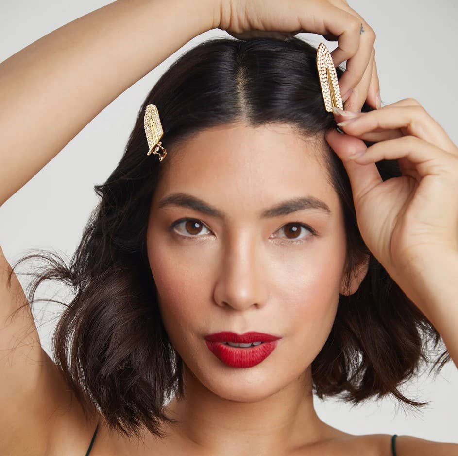 Glam Creaseless Clips - 2pc Set