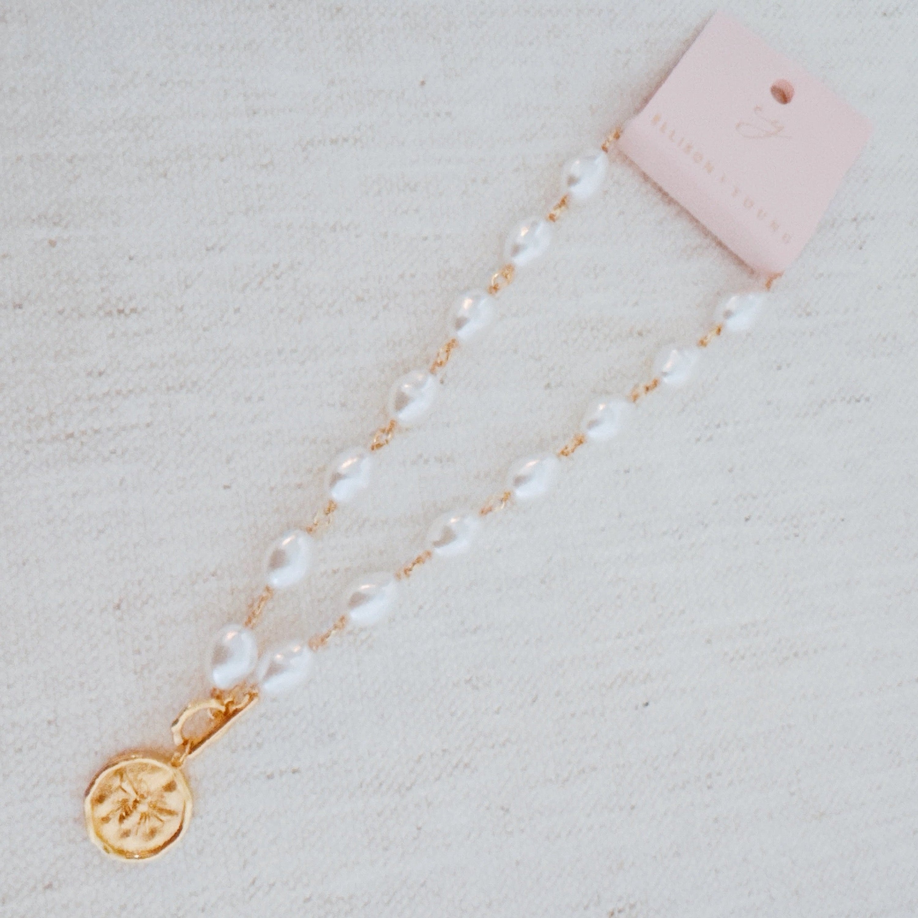 Golden Bee Baroque Necklace