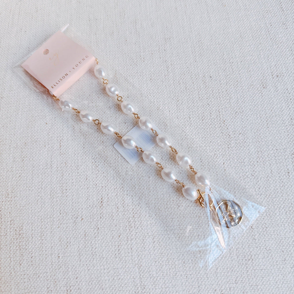 Golden Bee Baroque Necklace