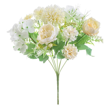 DecorBites™ Artificial Peony Flower Bouquet for Wedding Party Home Decoration