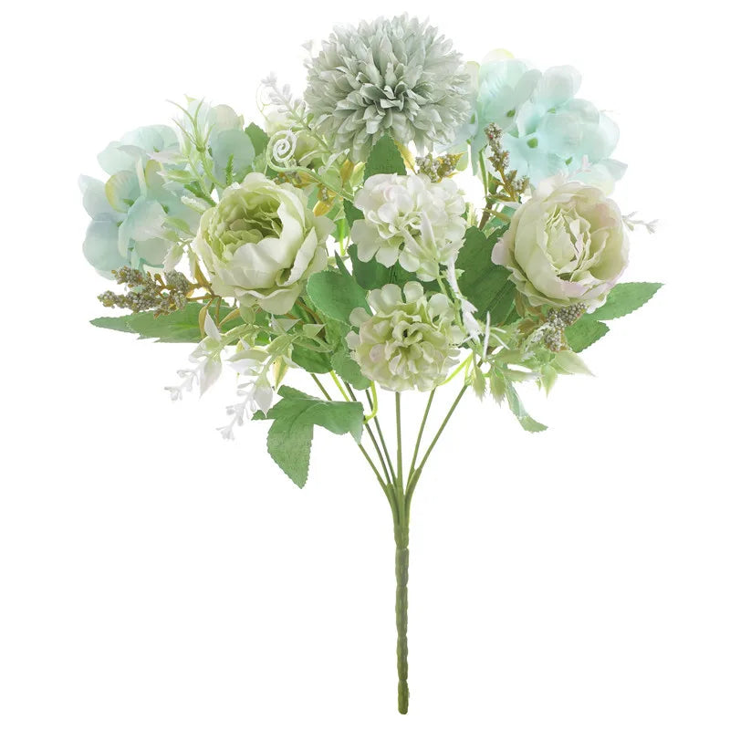 DecorBites™ Artificial Peony Flower Bouquet for Wedding Party Home Decoration