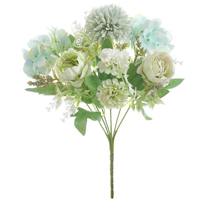 DecorBites™ Artificial Peony Flower Bouquet for Wedding Party Home Decoration
