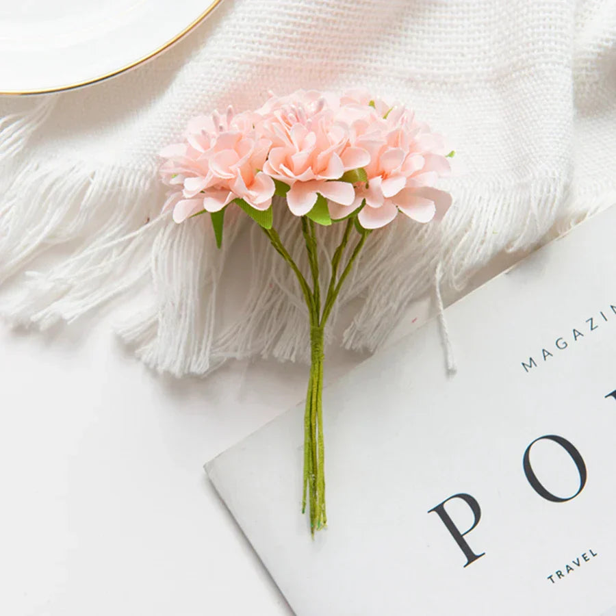 DecorBites™ Artificial Flower Stamen Bouquet for Wedding, DIY, Party Decor, Home, Scrapbooking