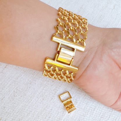 Lux Lattice Chain Bracelet