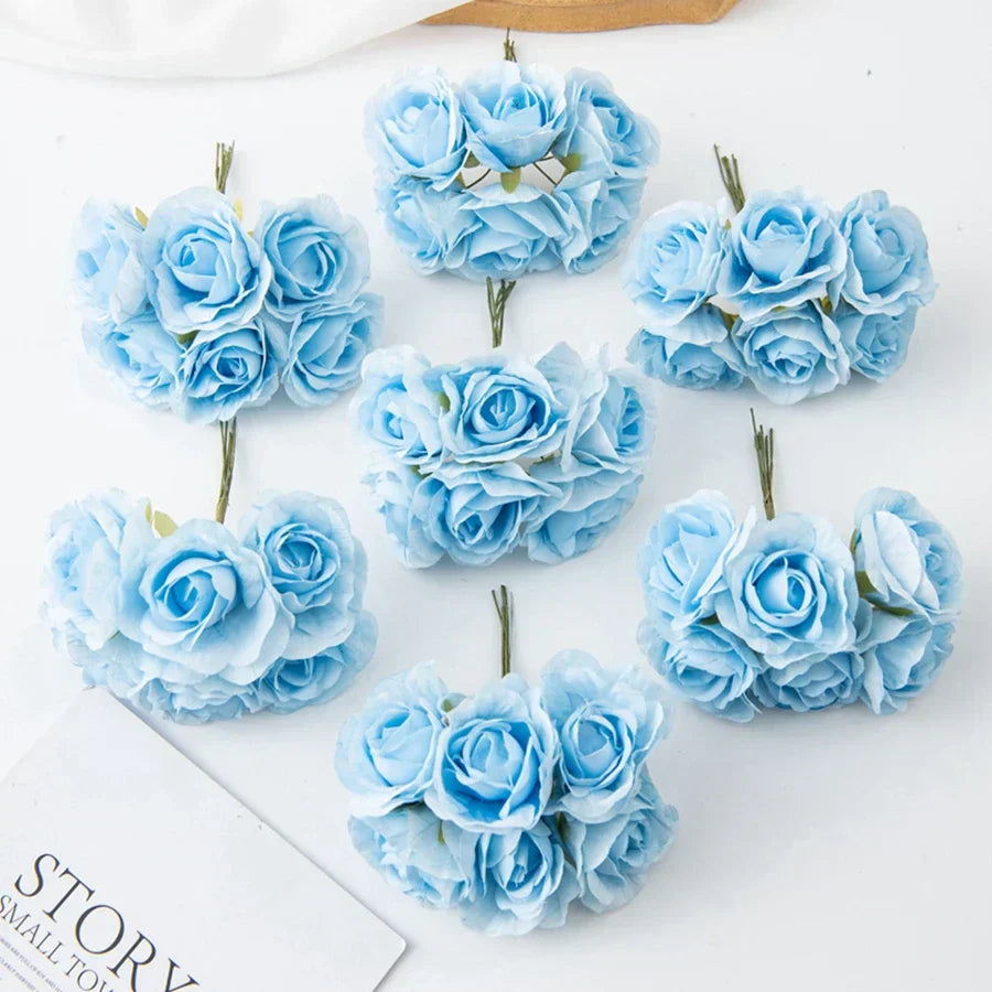 DecorBites™ Artificial Rose Bouquet for Christmas, Home Decor, Wedding, Garden Arch