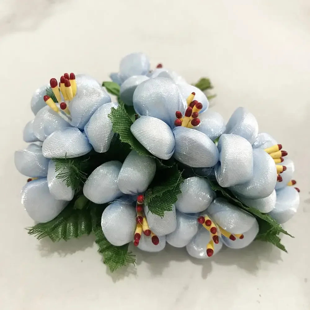 DecorBites™ Blue Flower Stamen Berries Bundle for DIY Wedding Cake Decor