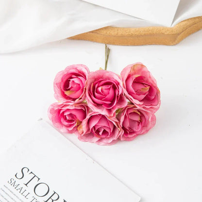 DecorBites™ Artificial Rose Bouquet for Christmas, Home Decor, Wedding, Garden Arch