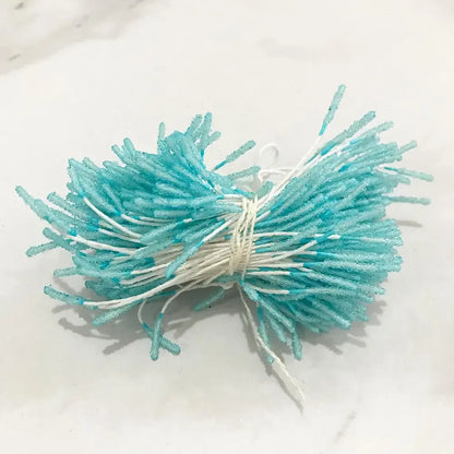 DecorBites™ Blue Flower Stamen Berries Bundle for DIY Wedding Cake Decor