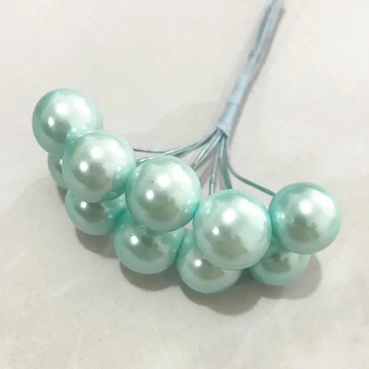 DecorBites™ Blue Flower Stamen Berries Bundle for DIY Wedding Cake Decor