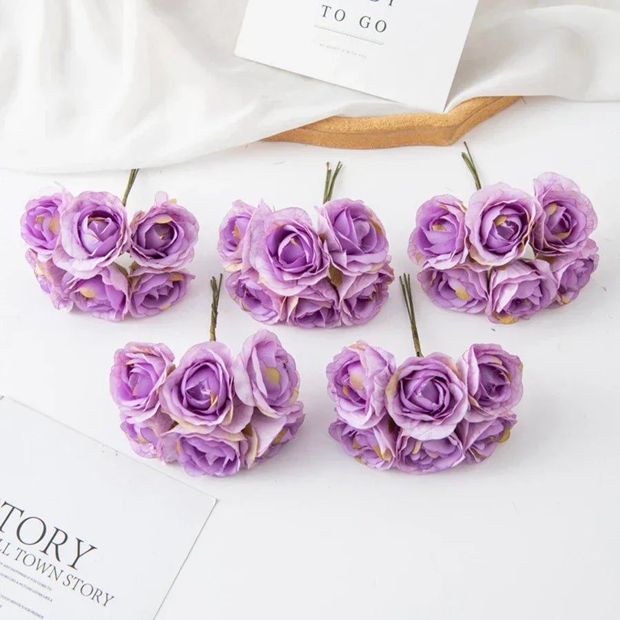 DecorBites™ Artificial Rose Bouquet for Christmas, Home Decor, Wedding, Garden Arch