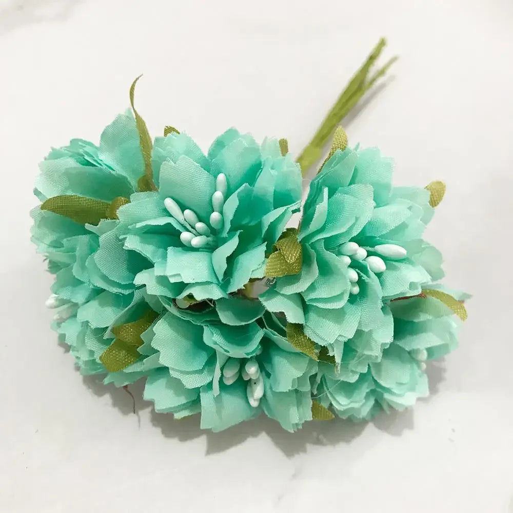 DecorBites™ Blue Flower Stamen Berries Bundle for DIY Wedding Cake Decor