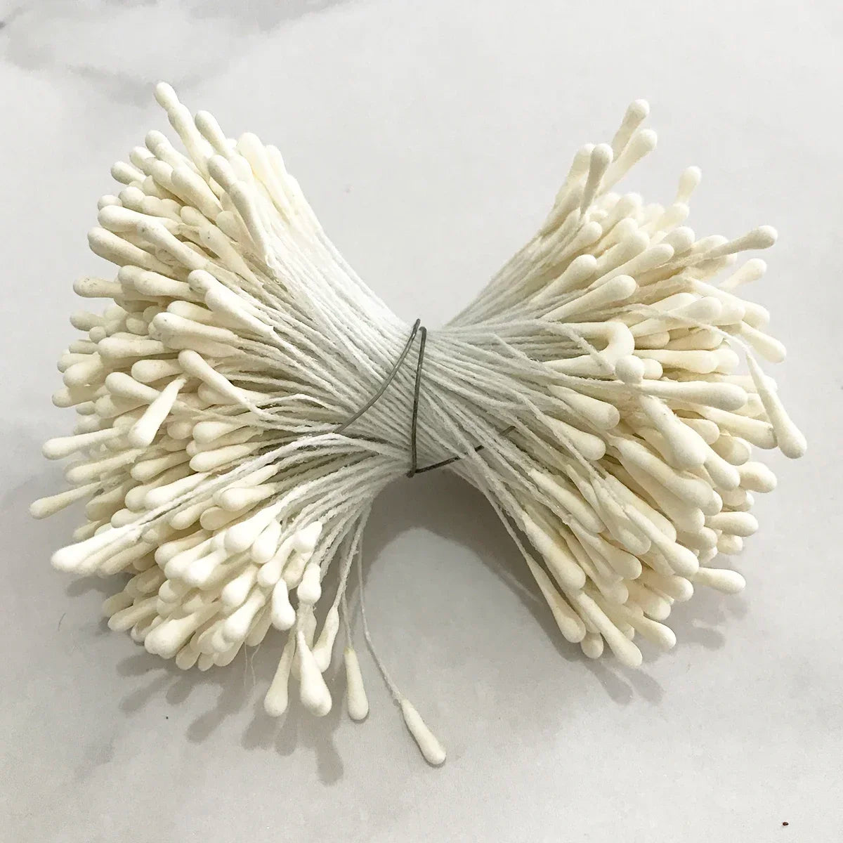 DecorBites™ Ivory Flower Cherry Stamen Berries Bundle for DIY Christmas Wedding Decor