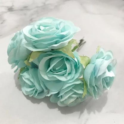 DecorBites™ Blue Flower Stamen Berries Bundle for DIY Wedding Cake Decor