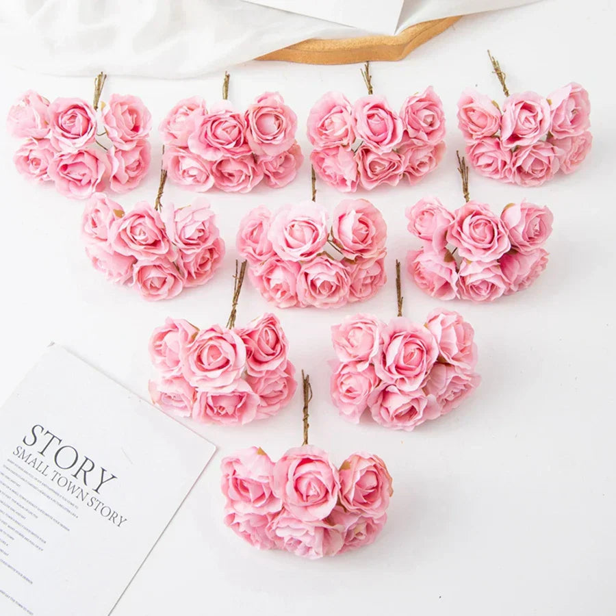 DecorBites™ Artificial Rose Bouquet for Christmas, Home Decor, Wedding, Garden Arch