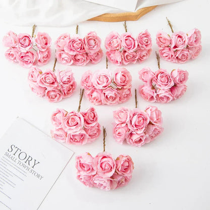 DecorBites™ Artificial Rose Bouquet for Christmas, Home Decor, Wedding, Garden Arch