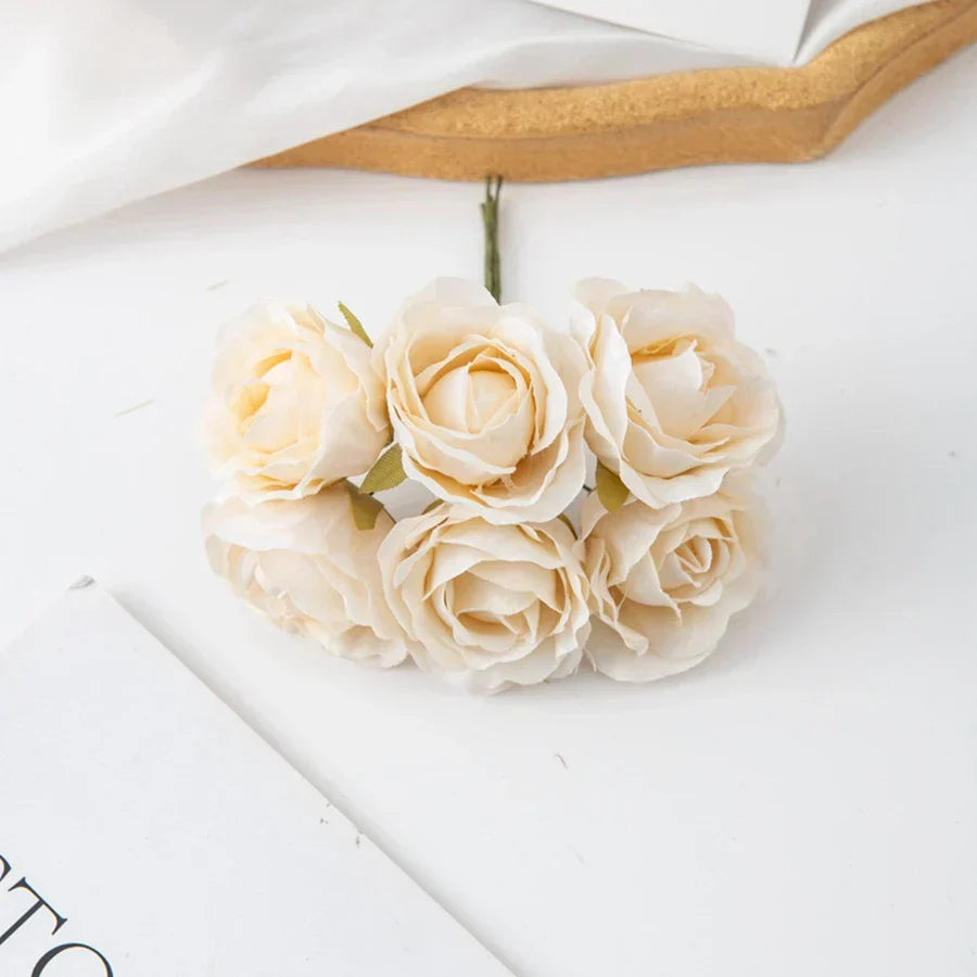 DecorBites™ Artificial Rose Bouquet for Christmas, Home Decor, Wedding, Garden Arch