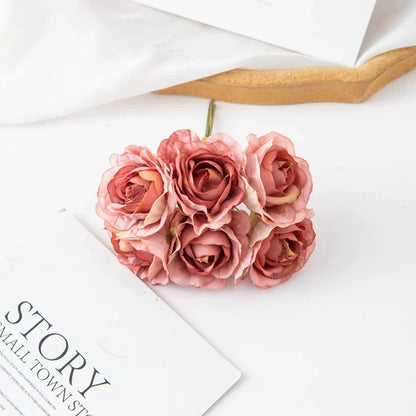 DecorBites™ Artificial Rose Bouquet for Christmas, Home Decor, Wedding, Garden Arch