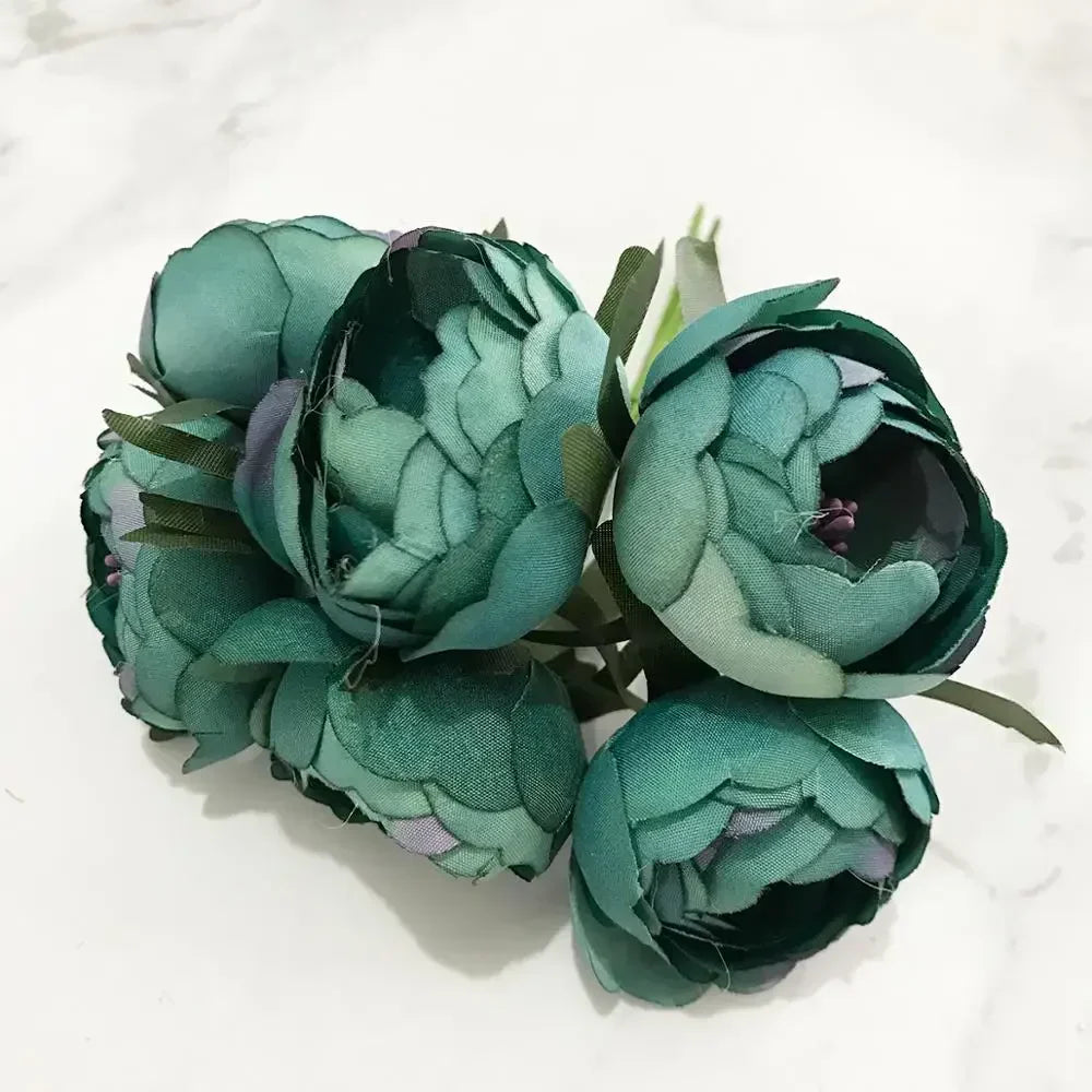 DecorBites™ Blue Flower Stamen Berries Bundle for DIY Wedding Cake Decor
