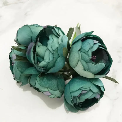 DecorBites™ Blue Flower Stamen Berries Bundle for DIY Wedding Cake Decor