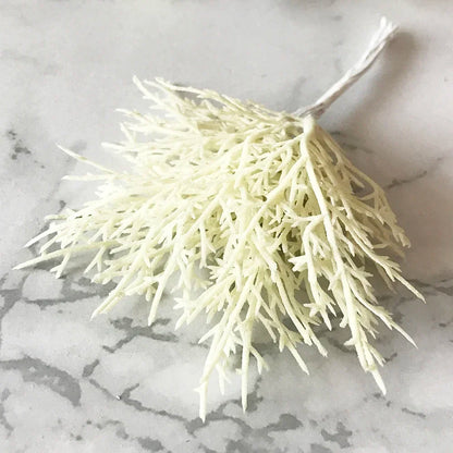 DecorBites™ Ivory Flower Cherry Stamen Berries Bundle for DIY Christmas Wedding Decor