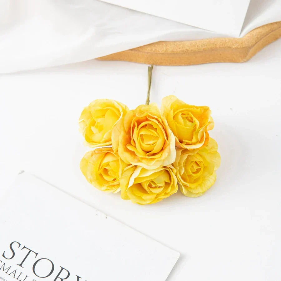 DecorBites™ Artificial Rose Bouquet for Christmas, Home Decor, Wedding, Garden Arch