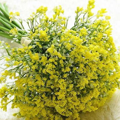 DecorBites™ Gypsophila Artificial Flowers Bridal Home Decor Bonsai Wedding Holiday Supplies