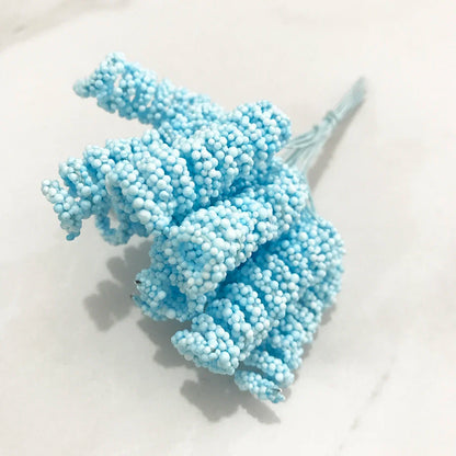 DecorBites™ Blue Flower Stamen Berries Bundle for DIY Wedding Cake Decor