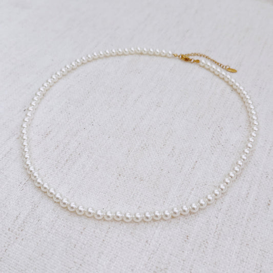 Perfect For Layering 20 Inch Pearl Necklace