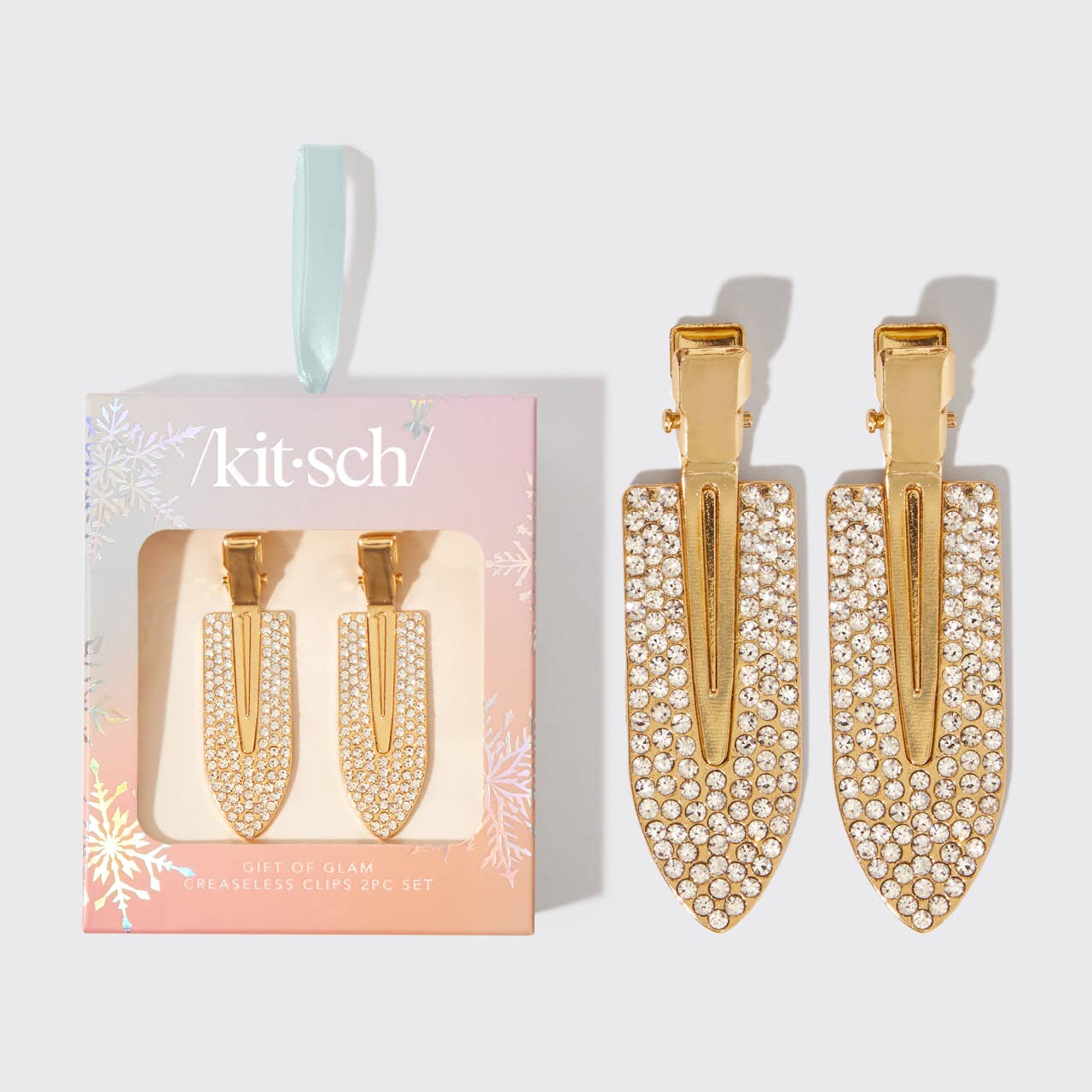 Glam Creaseless Clips - 2pc Set