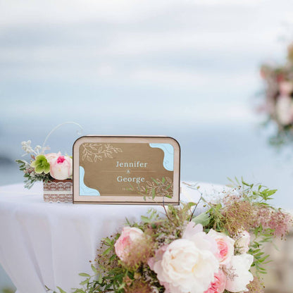 Printed Wedding Card Box