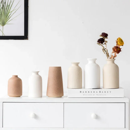 DecorBites™ Ceramic Vase: Elegant Dining & Wedding Table Decor, Nordic Living Room Home Decor
