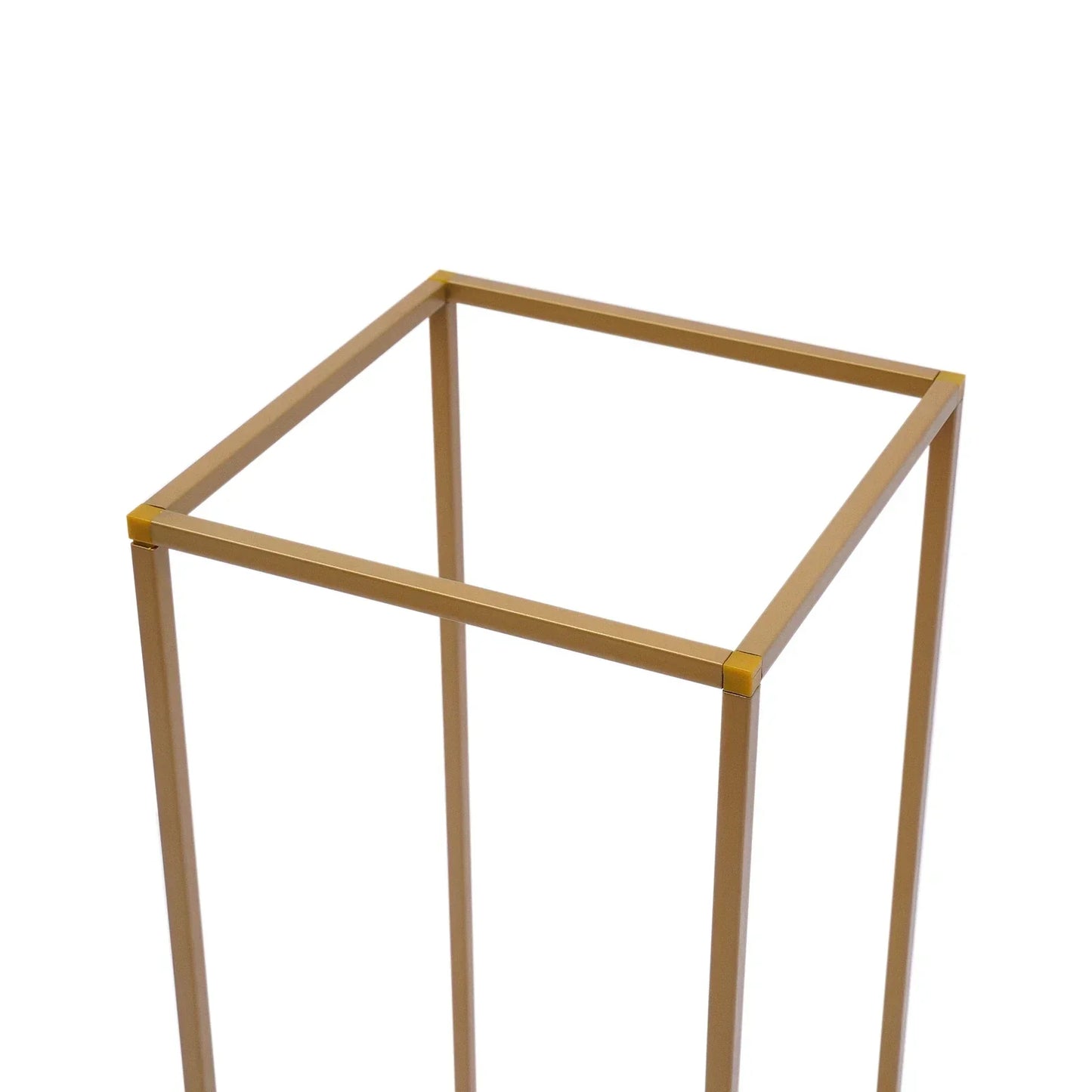 DecorBites™ Gold Wedding Flower Vase Stand Set