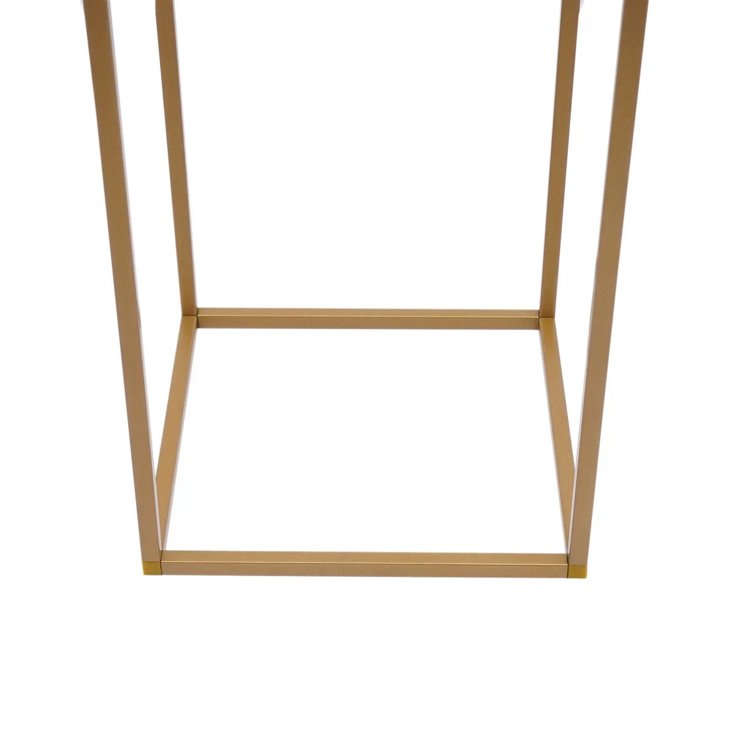 DecorBites™ Gold Wedding Flower Vase Stand Set