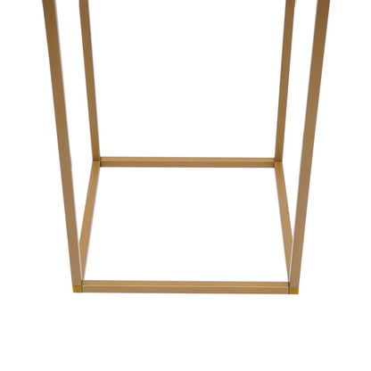 DecorBites™ Gold Wedding Flower Vase Stand Set