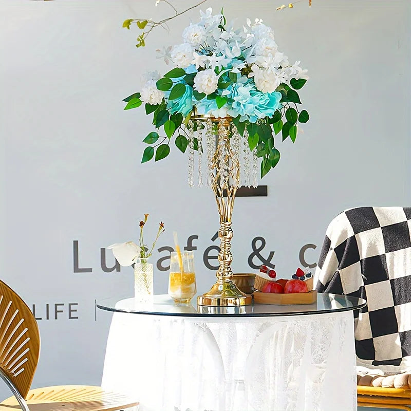 DecorBites™ Metal Flower Vases for Wedding Centerpieces