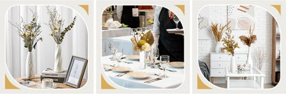 DecorBites™ Plastic Retro Flower Vases 6-20 Pack