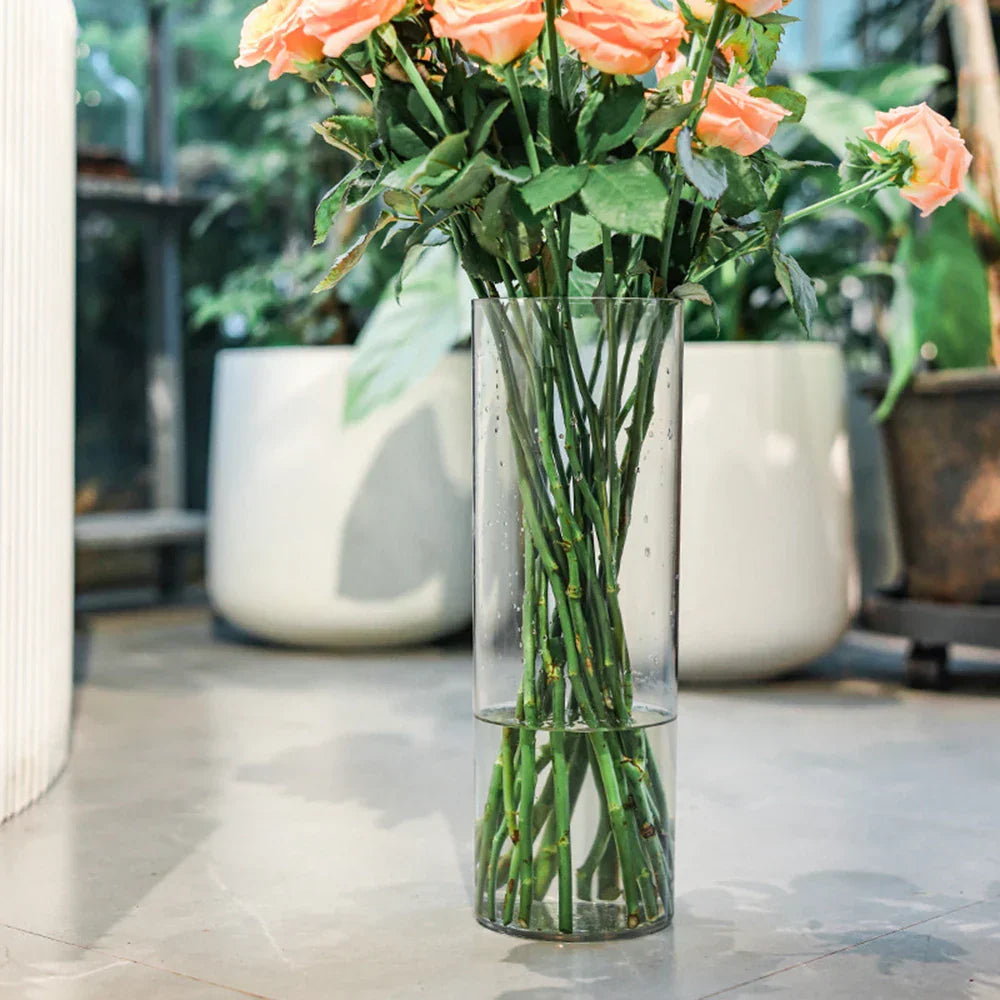 DecorBites™ Shatterproof Clear Acrylic Cylinder Vase