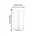 DecorBites™ Shatterproof Clear Acrylic Cylinder Vase