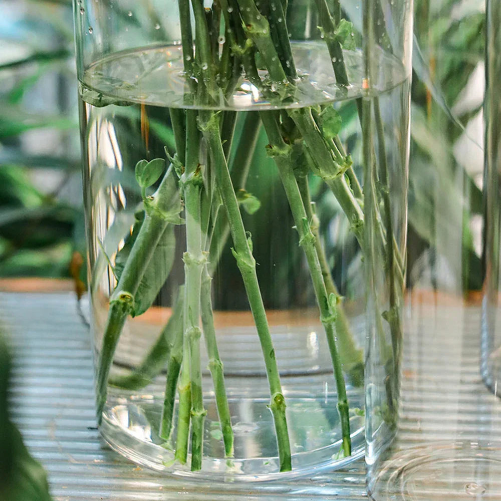 DecorBites™ Shatterproof Clear Acrylic Cylinder Vase