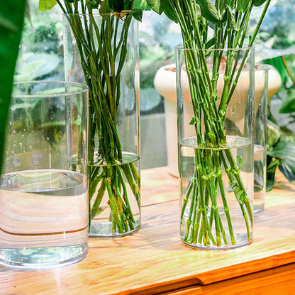 DecorBites™ Shatterproof Clear Acrylic Cylinder Vase