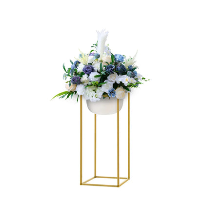 DecorBites™ Gold Metal Wedding Flower Stand Set
