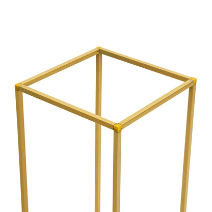 DecorBites™ Gold Metal Wedding Flower Stand Set