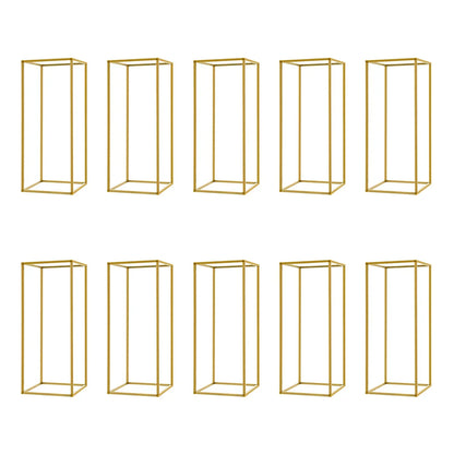 DecorBites™ Gold Metal Wedding Flower Stand Set