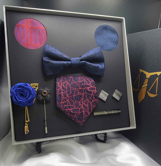 The Raja Tie Box Set - Dapper and Stylish Accessory Collection