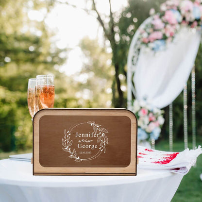 Printed Wedding Card Box