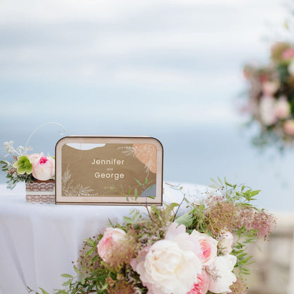Printed Wedding Card Box